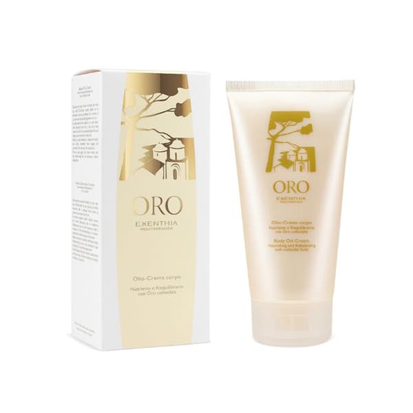 Lyxig guldolja kräm 150 ml - Exenthia Mediterranea