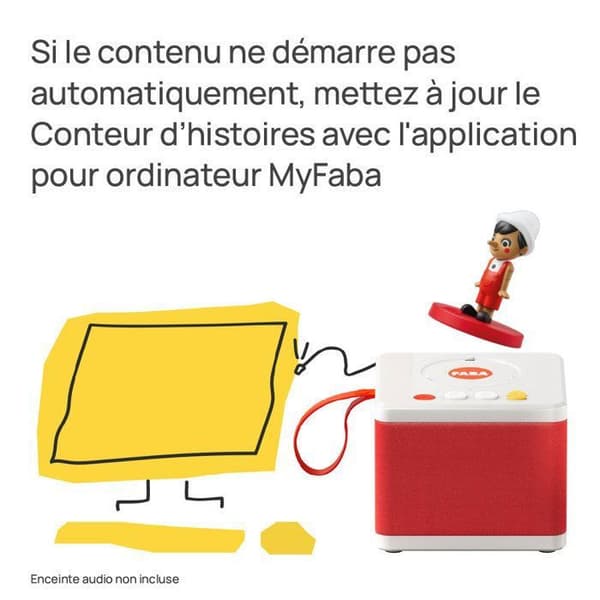 FABA Ljudfigur Pinocchios äventyr