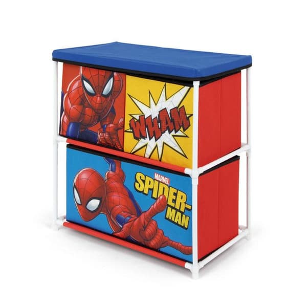 SPIDERMAN - 3-fack förvaringsenhet