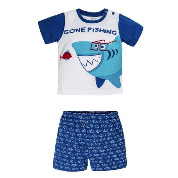 Pyjamas Ellepi Haj för pojke, 3 år