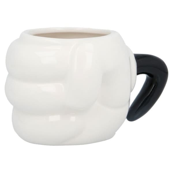3D Mickey Mouse keramikmugg i form av en hand