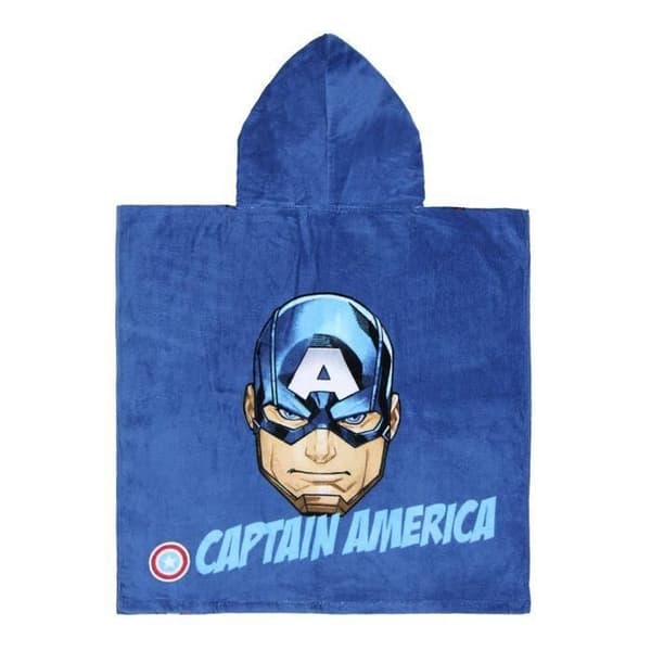 Poncho i bomull Captain America