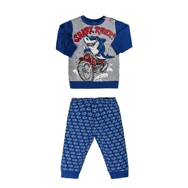 Pyjamaströja Ellepi Shark Rider 18 månader