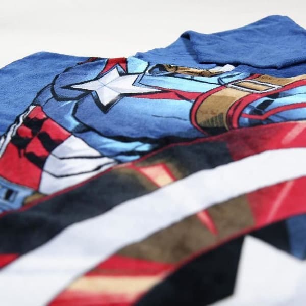 Poncho i bomull Captain America