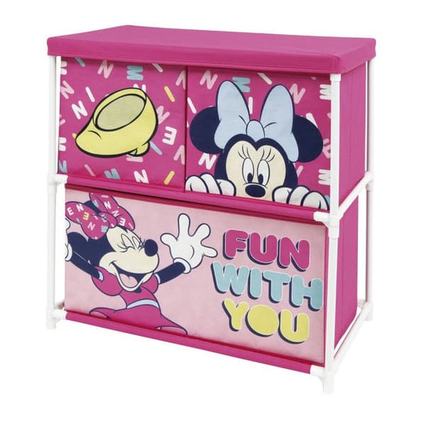 MINNIE-FÖRVARINGSMÖBLER 3 KORGAR