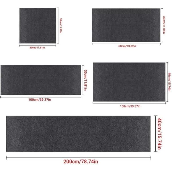 Klorematte til sofa 30×100 cm, DIY klorestolpe til katt, klorematte til katt, selvklebende klorebrett til kattesofa