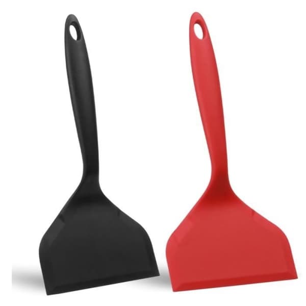 Silikonspatel - yard - 2 delar - Värmebeständig - Non-stick - Flexibel