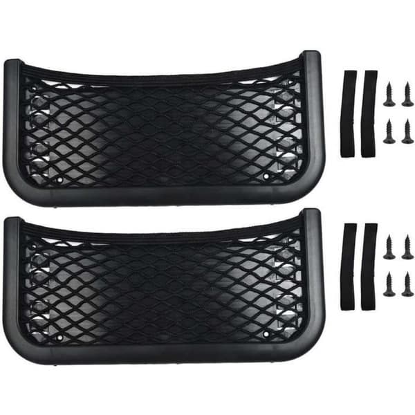 Förvaringsnät - Universal - 2-pack - 252 x 120 mm - Slitstarkt - Hållbart