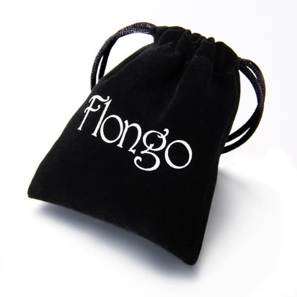(Blå & Sort & Guld) Flongo 3 Par Herre Rustfrit Stål Hængslede Fjer Bling Klassiske Polerede Øreringe Modesmykker