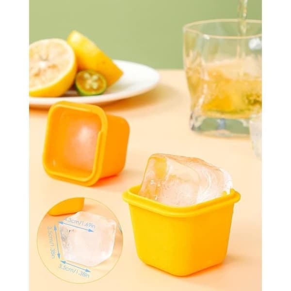 Isbitsform - Ej specificerad - 6-pack - BPA-fri silikon - Stapelbar - Resistent mot -30°C