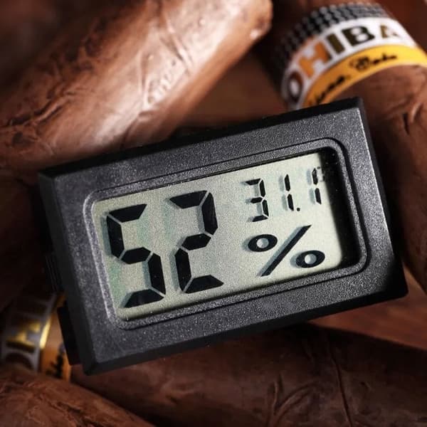 2-i-1 digitalt hygrometer, termometer og fugtighedsmåler