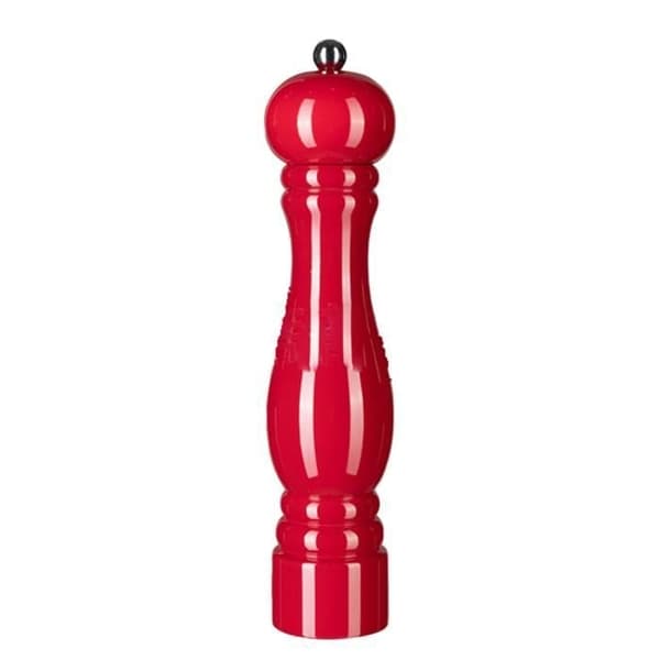 (Röd) Pepparkvarn - 25 cm - Bokträ - Röd - Manuell