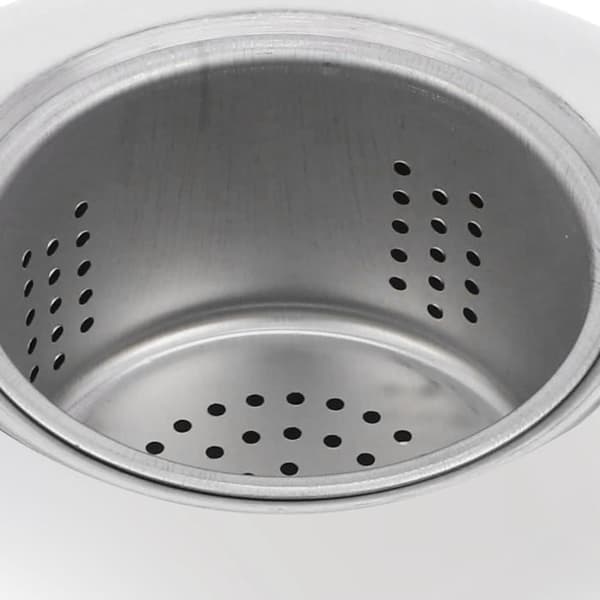 (Sølv) Tekande - MINIFINKER - 304 Rustfrit Stål - 18 cm - Sølv - Bærbar Elkedel