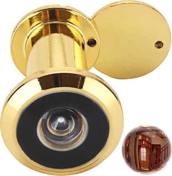 16 mm dörrtitthål, dörrkikare för hemsäkerhet