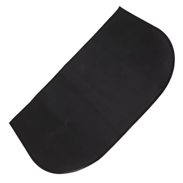 PWSHYMI Glasfiber Eldmatta - Halvrund 50x80cm