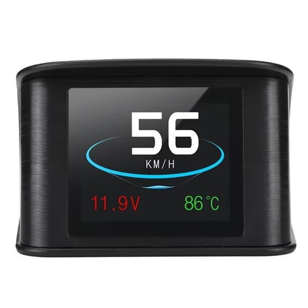 Bilens HUD Head-up-display OBD2 P10 Hastighetsvarning