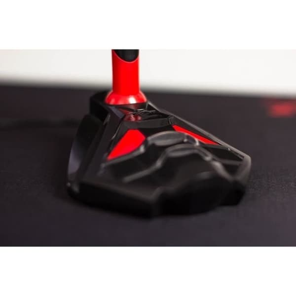 USB-stemmemikrofon for datamaskin - Profesjonell stasjonær mikrofon - PC PS4-spillmikrofon - Ny versjon - Rød