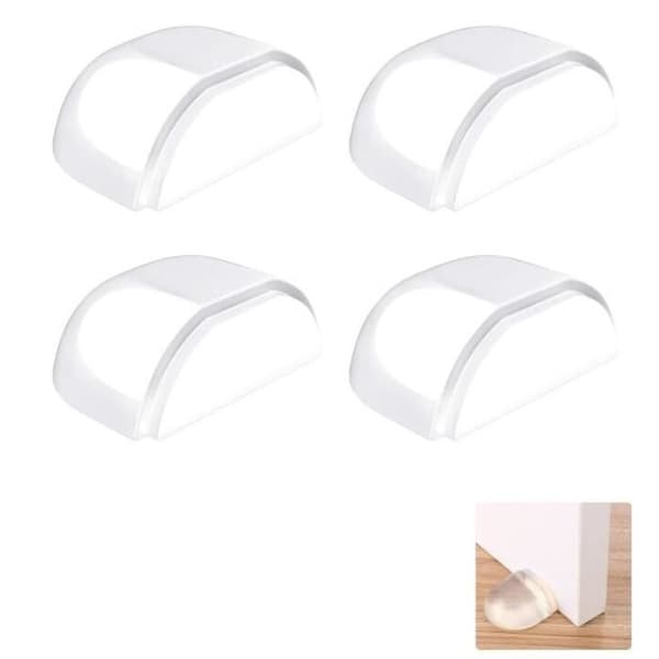(Transparent) Dørstopper - Uspecificeret - Halvcirkel - Transparent - Gummi -