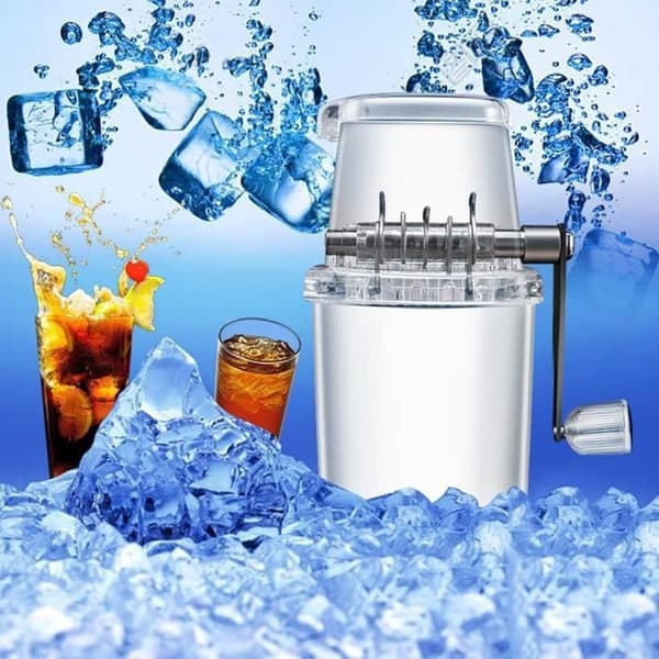 Manuel isknuser - SONEW - Slushmaskine - Rustfrit stål - 2L - Bærbar og let