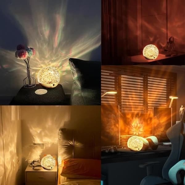 Ocean Wave Light Projector - Merke - Modell - Hovedfarge: Hvit