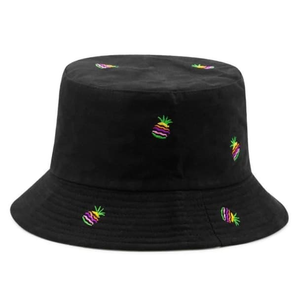(sort/hvid) Bob Hat - Trendy - Vendbar - UV-bestandig - Foldbar -