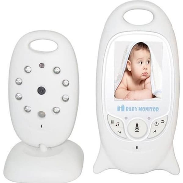 Trådløs videobabytelefon med mikrofon og nattsyn 2,0 tommer
