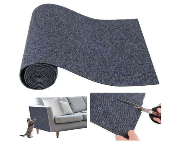 200x40 cm selvklebende kloremette til katter, klorebrett til sofa, klorebeskyttelse til katter, selvklebende kloremette