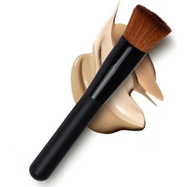 Multifunktionel professionel makeupbørste: flydende foundation, concealer, pudder, blush...