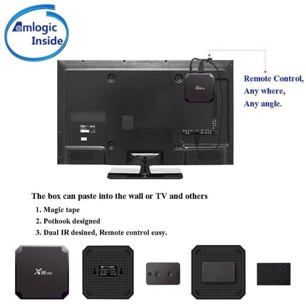 X96 mini multimedia-TV-box Android 7.1 2 GB + 16 GB