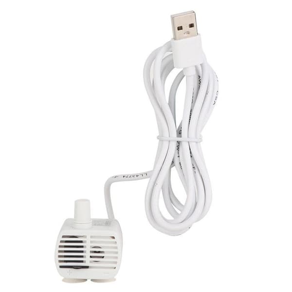 USB-nedsænkbar minipumpe til akvarium, vanddispenser til kæledyr