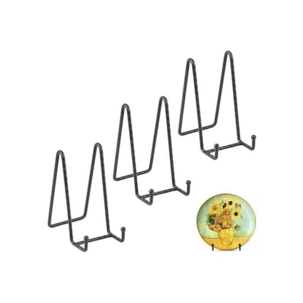 (Sort) Nummerpladebeslag - Uspecificeret - 6 tommer - Metal - Sort - 3 stk.