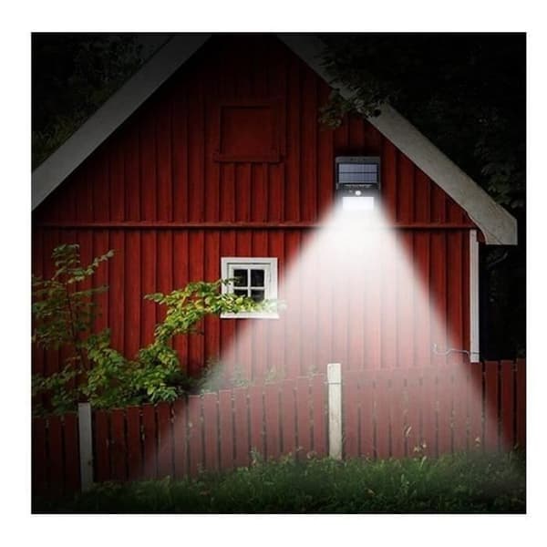 4 stk. 20 LED utendørs solcellelamper - Utendørs solcellebelysning - Hagelykt