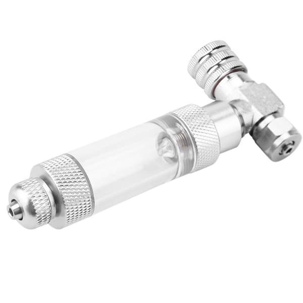 Akvariumsystem CO2-regulator Nålbackventil Bubbelräknare Akvariumtillbehör 04#