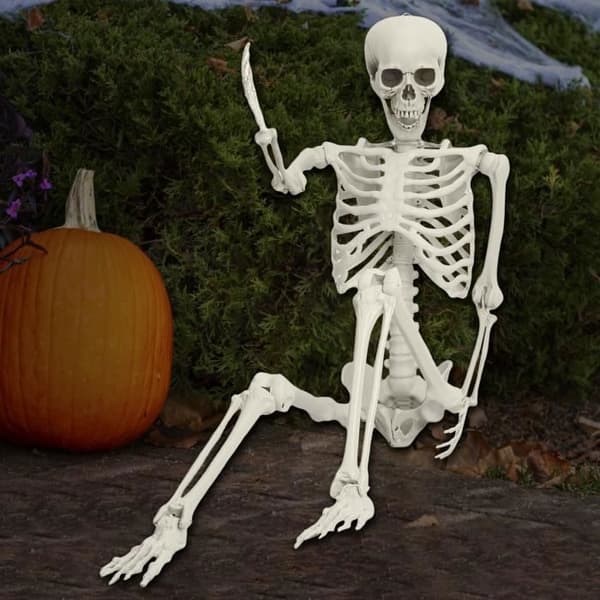 FLASIDU SKJELETON 170CM - HALLOWEEN FESTDEKORASJON