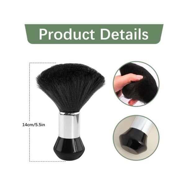 Halsbørster - Frisør - 3 stk. - Bløde - Ergonomiske - Bærbare