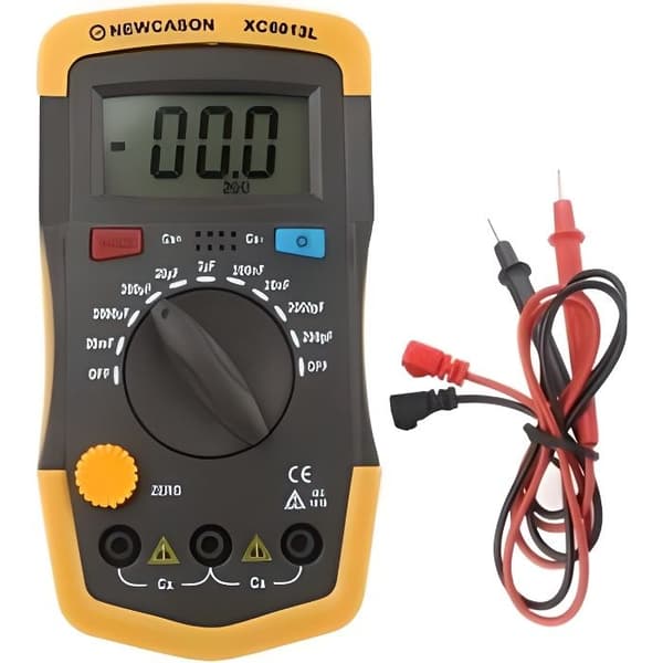 Digital multimeter kondensatorkapacitansmätare 6013 XC6013L Gul