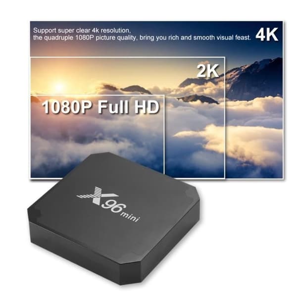 Android TV-boks – XCSOURCE – X96 Mini – 4K HD – 2 GB RAM – 16 GB ROM