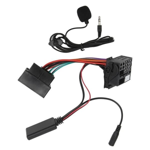 Bluetooth 5.0-adapter - DILWE - AUX-kabel for Citroën C2 C3 C4 C6 - iOS-kompatibel - Lydstrømming