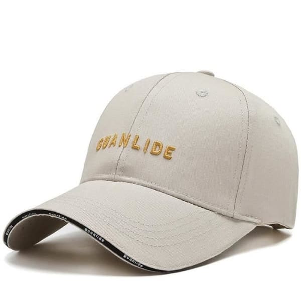 Brodert baseballcaps utendørs justerbar solhatt for menn og kvinner -