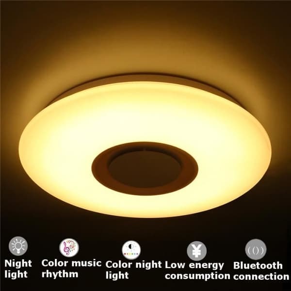 TEMPSA Moderne LED Lysekrone 172SMD - 24 W - Bluetooth - 40 cm