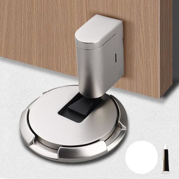 Dørstoppere, Dørstoppere, Magnetiske metaldørstoppere, Solide magnetiske dørstoppere