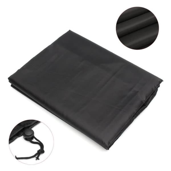 Runt eldstadsskydd med dragsko, 86*36 cm / 33,86''x14,17'' (ca.)