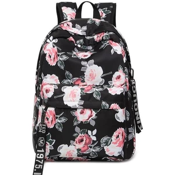 Rygsæk - Noname - College - Canvas - Sort - Multifunktionel