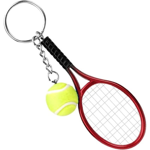 Mini tennismailariipus avaimenperä