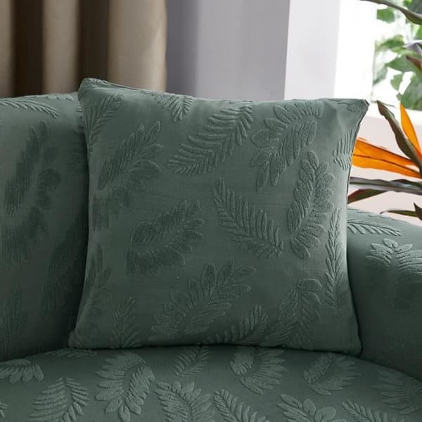 Sofabetræk - Jacquard - 2-personers - Lilla - Elastik - Moderne
