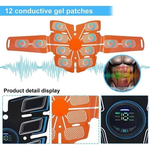 Muskelstimulator, magebelte, EMS muskelstimulator