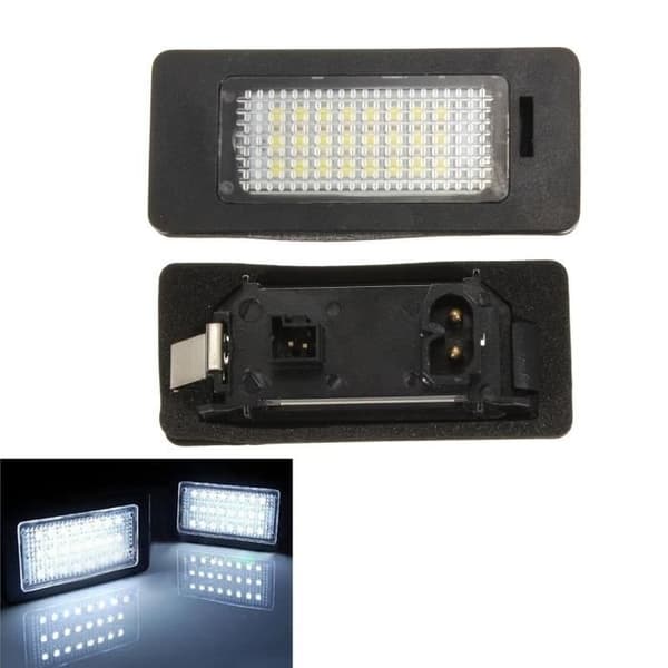 NEUFU 2x LED-skyltbelysning för BMW E39 E60