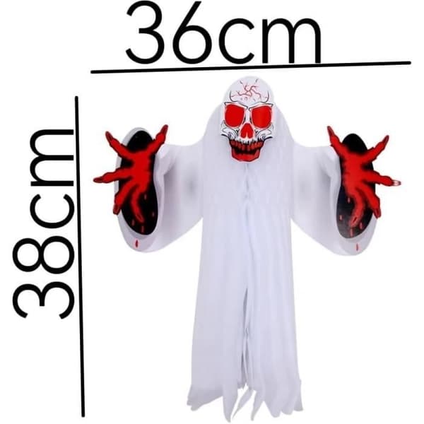 Halloween-dekorationssæt med banner