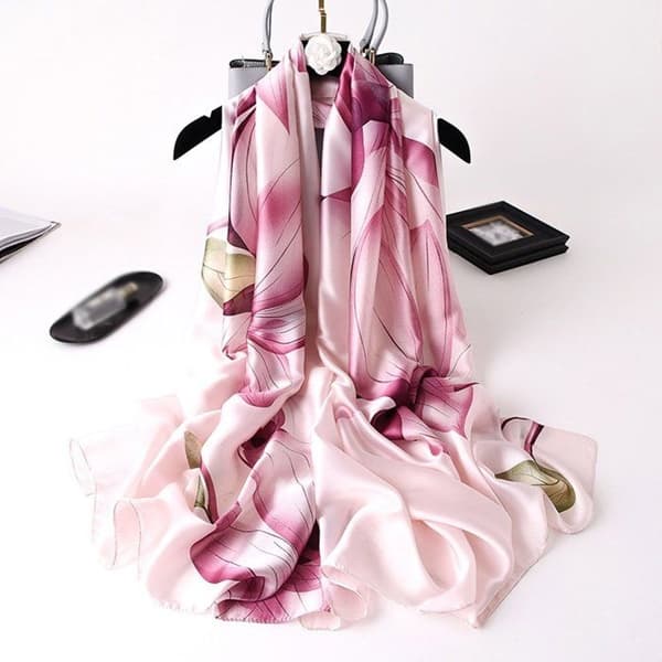 Store silketørklæder til kvinder, elegante silketørklæder -