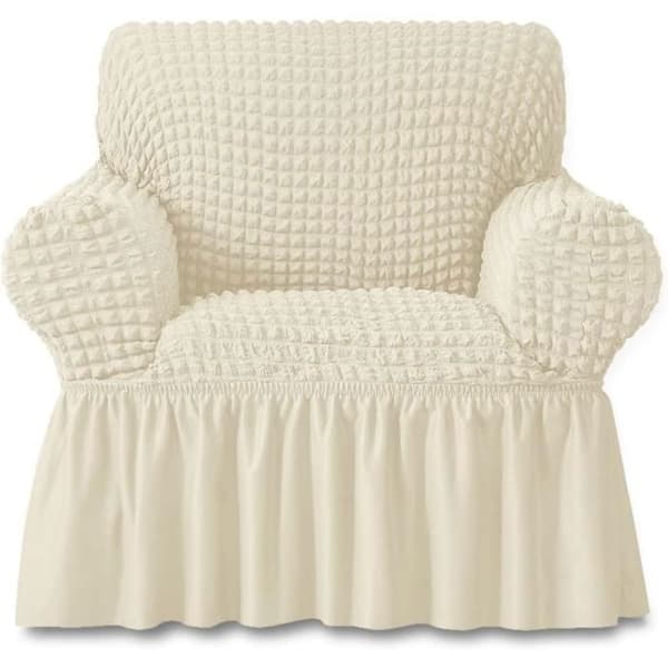 Sofatrekk - 1-seter - HONTTOR - Slitesterkt - Høy elastisitet - Størrelse S - Beige